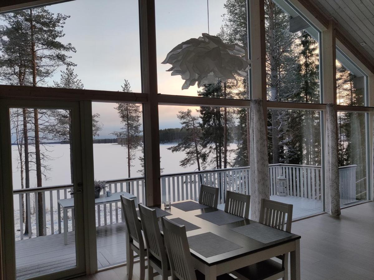 Villa Sirius Sieri, Nice Log-Cottage By The Lake Rovaniemi Buitenkant foto