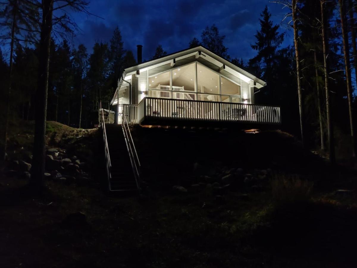 Villa Sirius Sieri, Nice Log-Cottage By The Lake Rovaniemi Buitenkant foto
