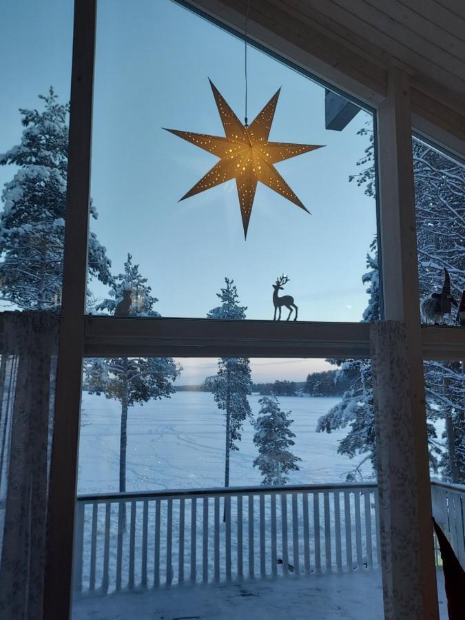 Villa Sirius Sieri, Nice Log-Cottage By The Lake Rovaniemi Buitenkant foto